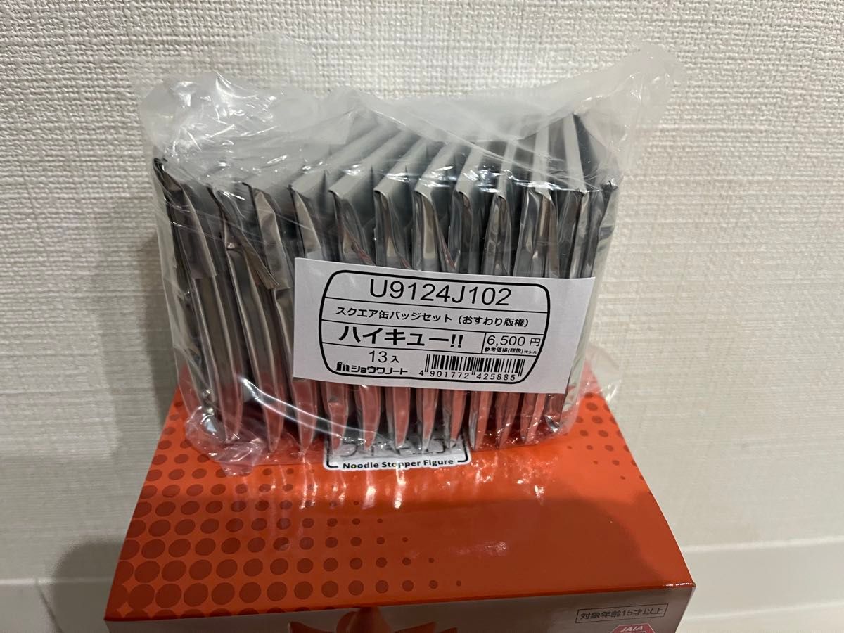 ハイキュー スクエア缶バッジセット(おすわり版権) 13個セット ハイキュー スクエア缶バッジセット(おすわり版権) 13個セット