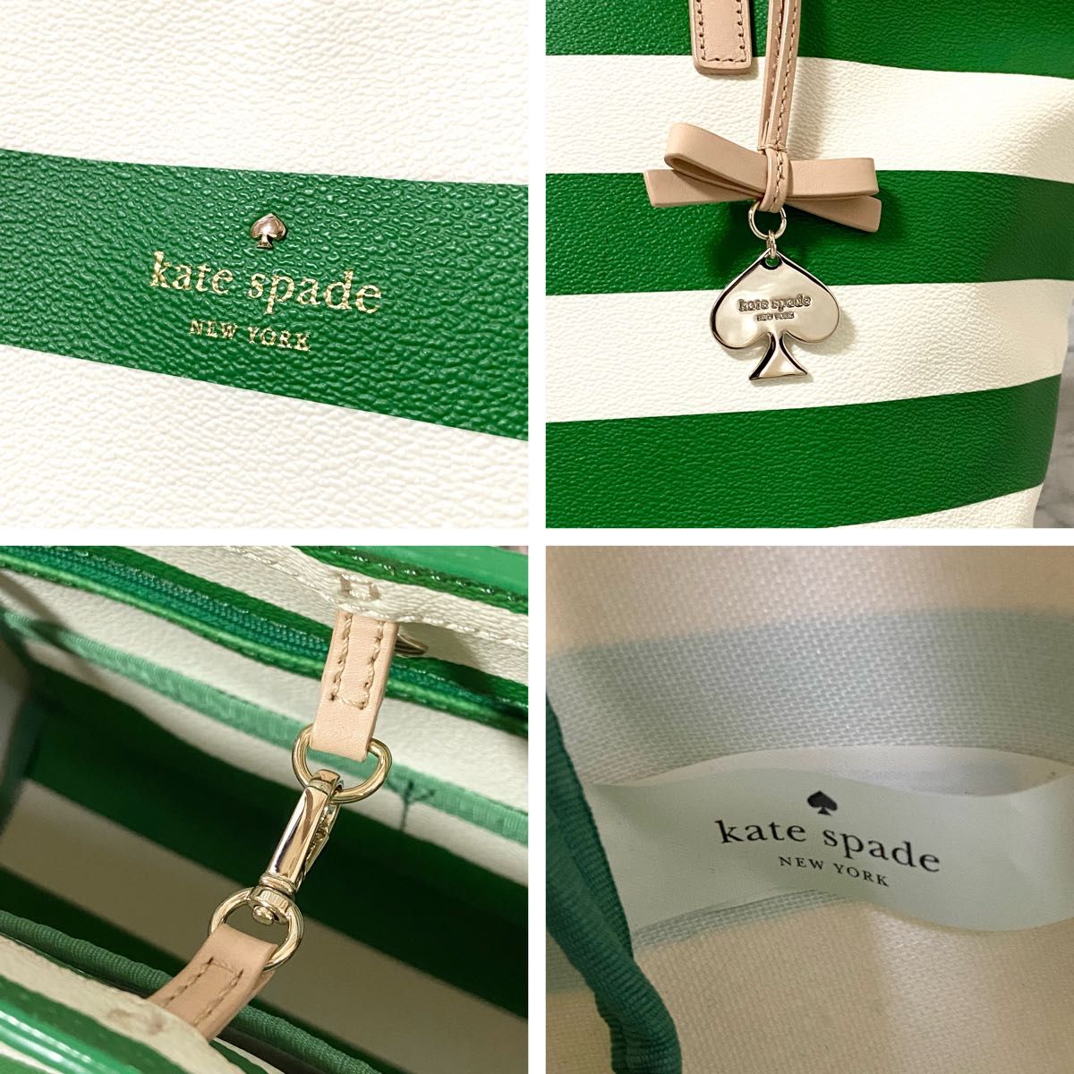 kate spade ケイトスペード トートバッグ PVC レザー A4収納 kate spade ケイトスペード トートバッグ PVC レザー A4収納