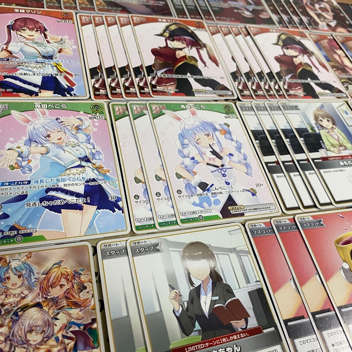 ホロカ ホロライブ 宝鐘マリン 本格構築済み デッキ マネちゃん ホロカ ホロライブ 宝鐘マリン 本格構築済み デッキ マネちゃん