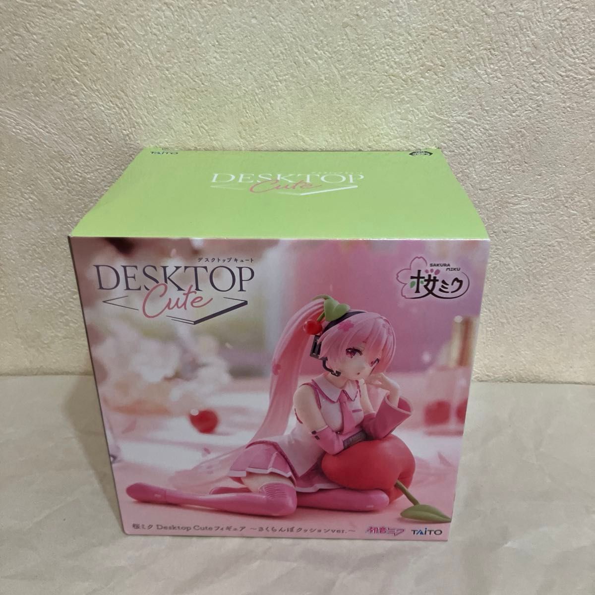 桜ミク Desktop Cute フィギュア~さくらんぼクッションver 桜ミク Desktop Cute フィギュア~さくらんぼクッションver