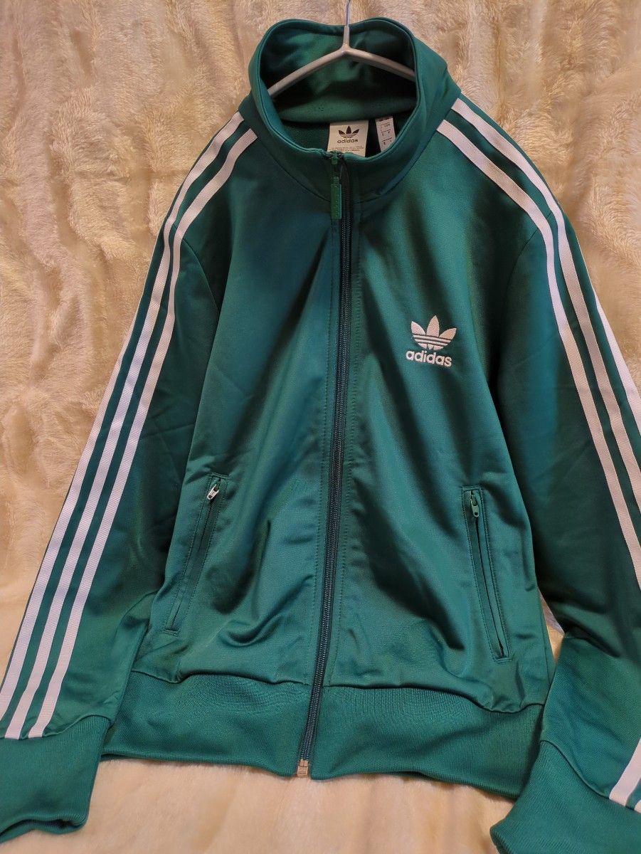 adidas アディダス トラックジャケット カラー GREEN adidas アディダス トラックジャケット カラー GREEN