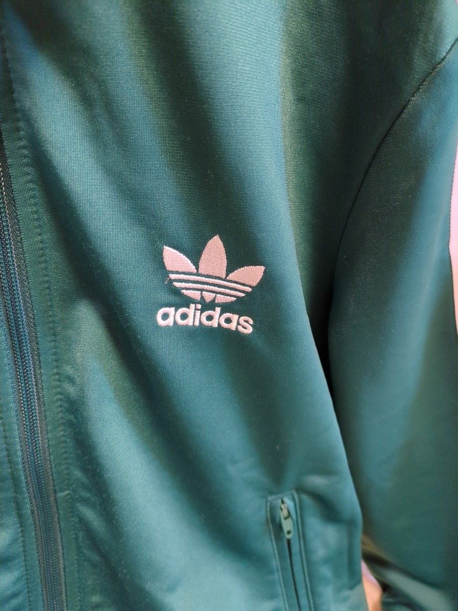 adidas アディダス トラックジャケット カラー GREEN adidas アディダス トラックジャケット カラー GREEN