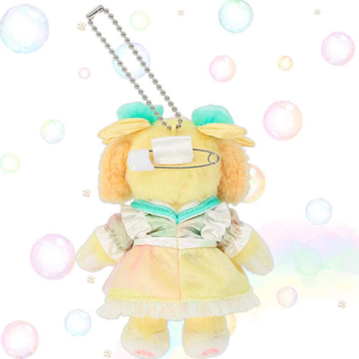 ぬいぐるみバッジ 7点セット ダッフィーフレンズ20周年 カラフル ぬいぐるみバッジ 7点セット ダッフィーフレンズ20周年 カラフル
