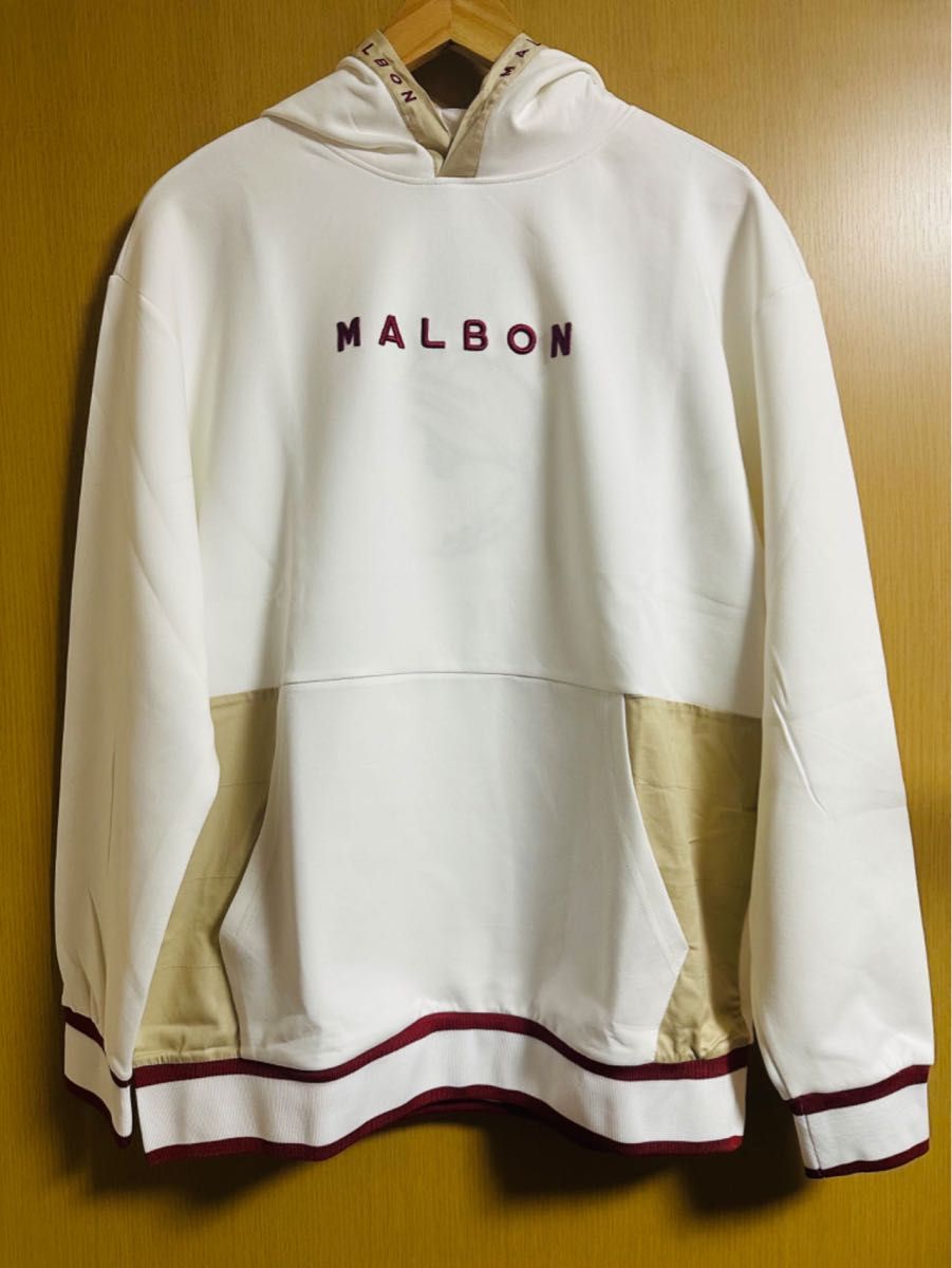 アイボリー色 M マルボンゴルフ パーカー メンズ ウェア 長袖 アイボリー色 M マルボンゴルフ パーカー メンズ ウェア 長袖