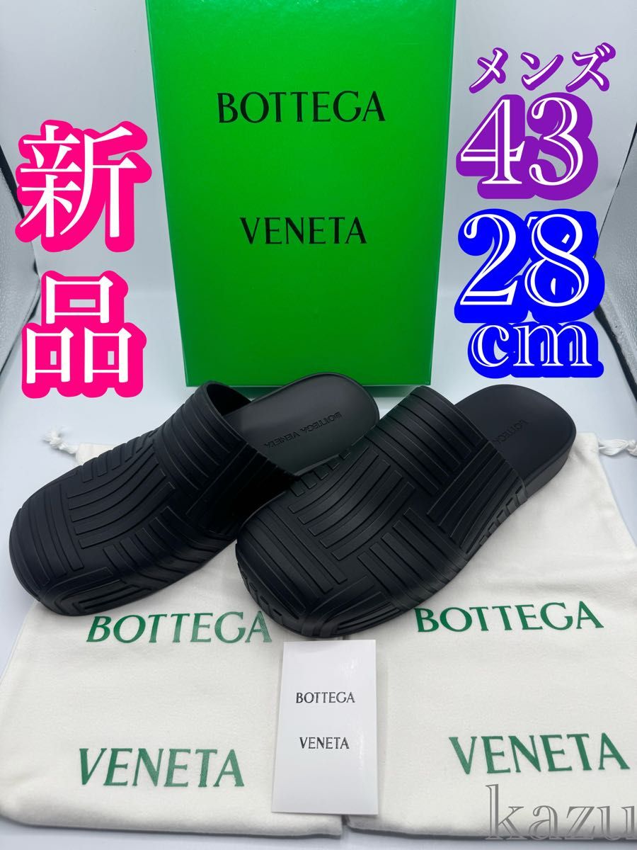 新品 BOTTEGA VENETA ボッテガ ヴェネタ サンダル スライダー 新品 BOTTEGA VENETA ボッテガ ヴェネタ サンダル スライダー