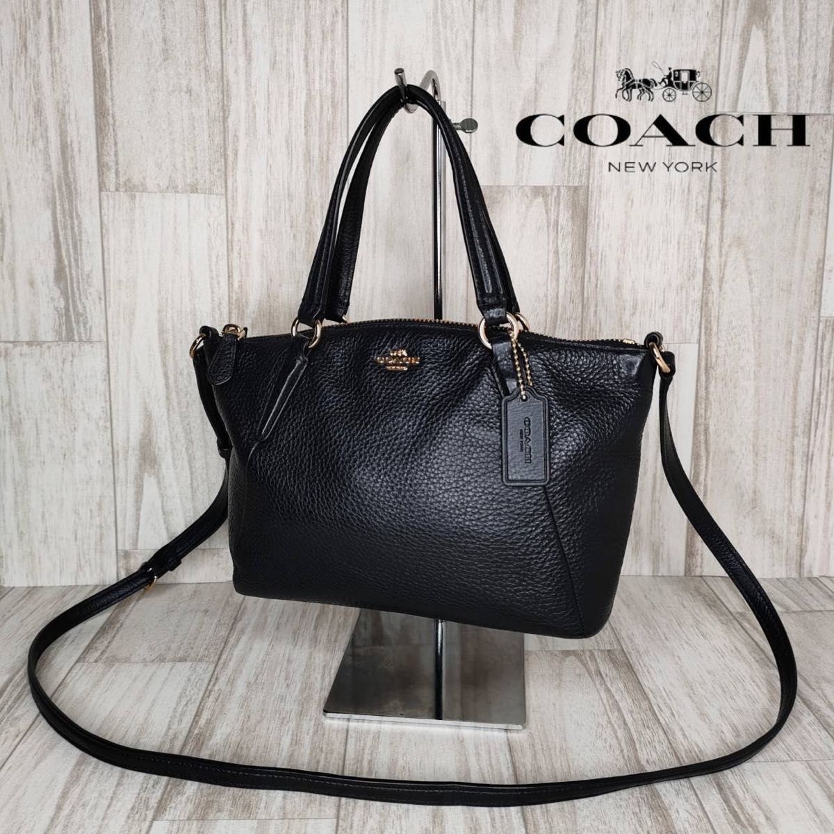 COACH コーチ レザー 2WAY ハンドバッグ ショルダーバッグ 35 COACH コーチ レザー 2WAY ハンドバッグ ショルダーバッグ 35