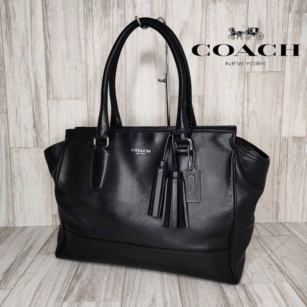 COACH コーチ レザー トートバッグ ハンドバッグ 48|Yahoo COACH コーチ レザー トートバッグ ハンドバッグ 48|Yahoo
