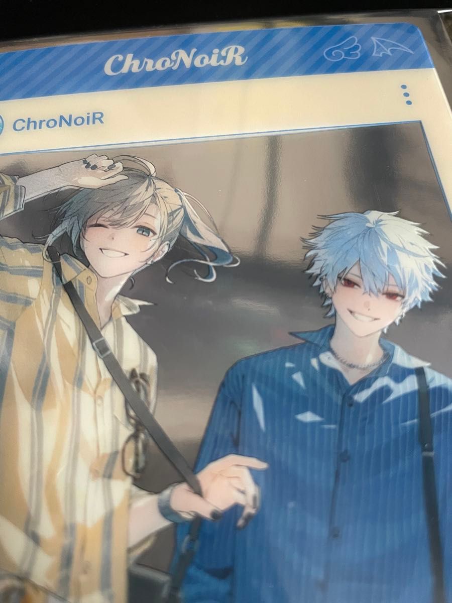 にじさんじ ChroNoiR Blue Memories 缶バッジ チェキ ノーマル にじさんじ ChroNoiR Blue Memories 缶バッジ チェキ ノーマル