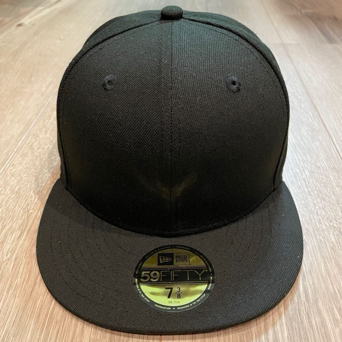 NEWERA ニューエラ キャップ 無地 59FIFTY 帽子 ブラック 7 3/8 NEWERA ニューエラ キャップ 無地 59FIFTY 帽子 ブラック 7 3/8