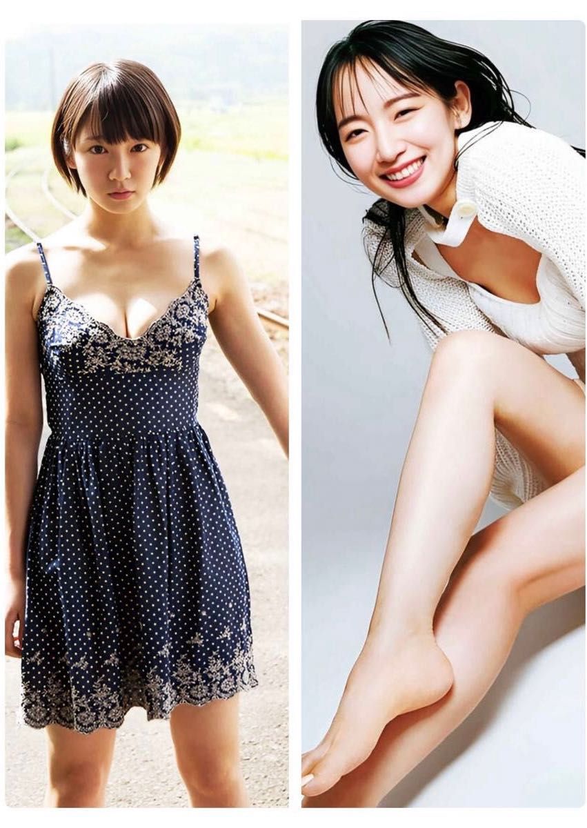⑨吉岡里帆さんの抱き枕カバー/紺地白ドットキャミソール・白 ⑨吉岡里帆さんの抱き枕カバー/紺地白ドットキャミソール・白