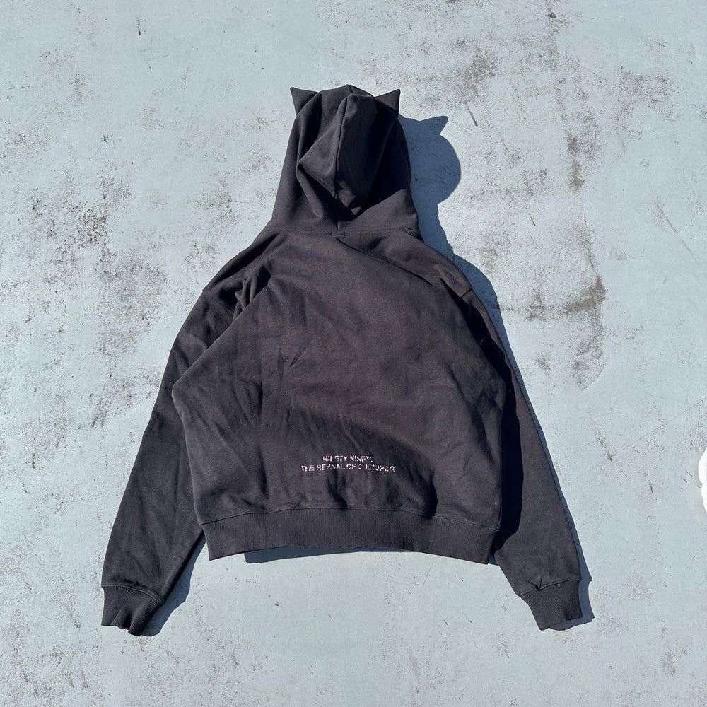 新品 Mサイズ 90 Logo Cat Ear Zip Hoodie 黒ピンク豹柄|Yahoo 新品 Mサイズ 90 Logo Cat Ear Zip Hoodie 黒ピンク豹柄|Yahoo