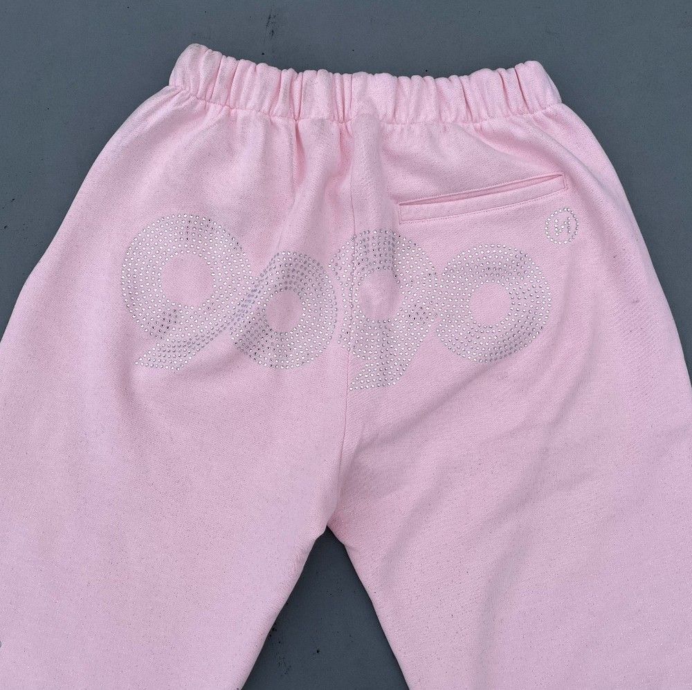 新品 Mサイズ 90 Logo Glitter Light Sweat Pants グリッター 新品 Mサイズ 90 Logo Glitter Light Sweat Pants グリッター