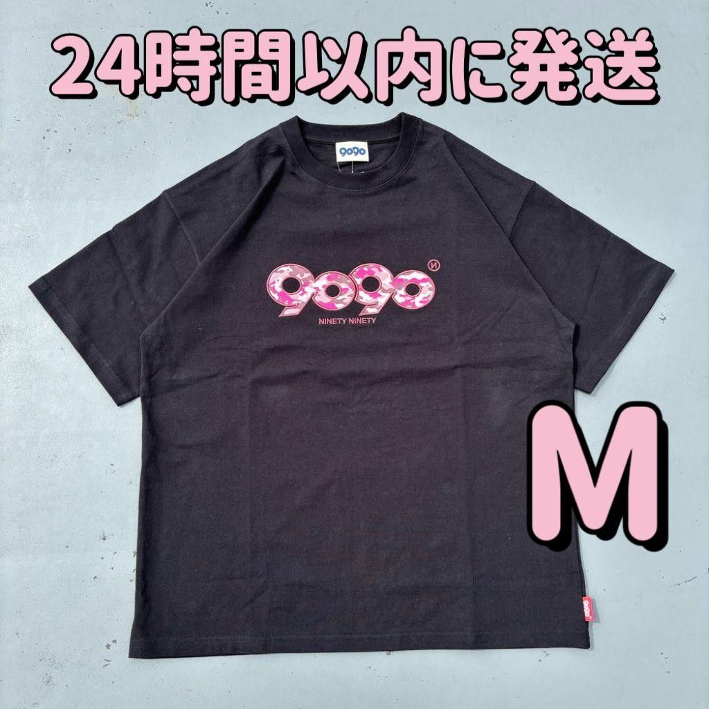 新品 Mサイズ 9090 OG Logo Tee 黒ピンク迷彩柄 平成ギャル 新品 Mサイズ 9090 OG Logo Tee 黒ピンク迷彩柄 平成ギャル