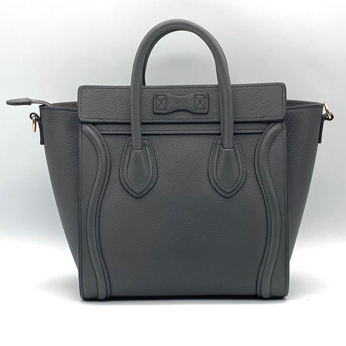 超極美品】CELINE セリーヌ ラゲージ ナノショッパー 超極美品】CELINE セリーヌ ラゲージ ナノショッパー