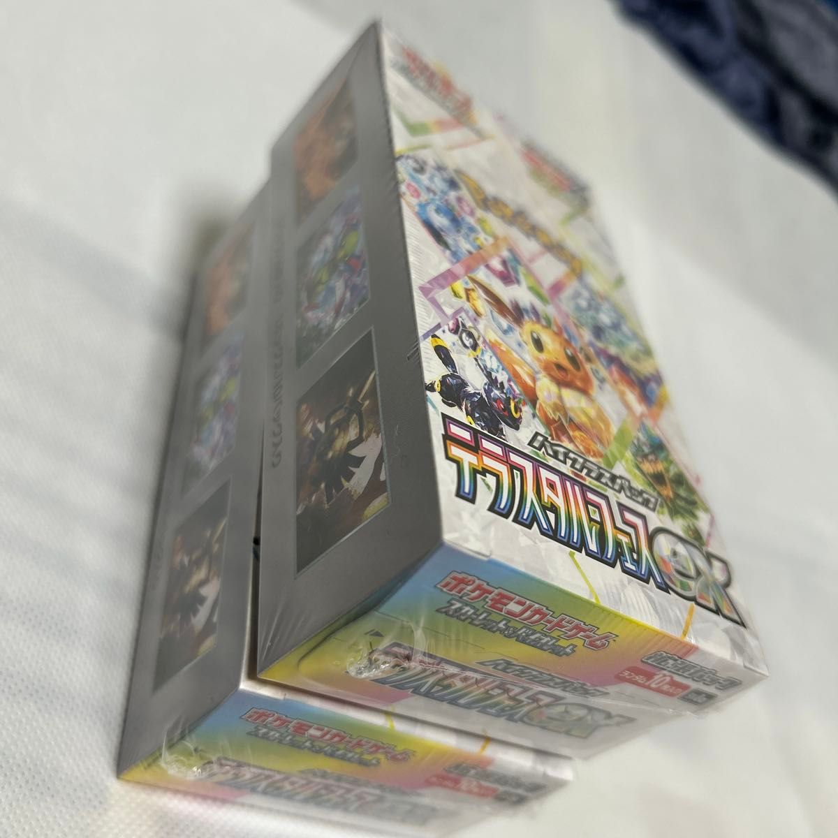 新品未開封ポケモンカードテラスタルフェスex 2BOX シュリンク 新品未開封ポケモンカードテラスタルフェスex 2BOX シュリンク