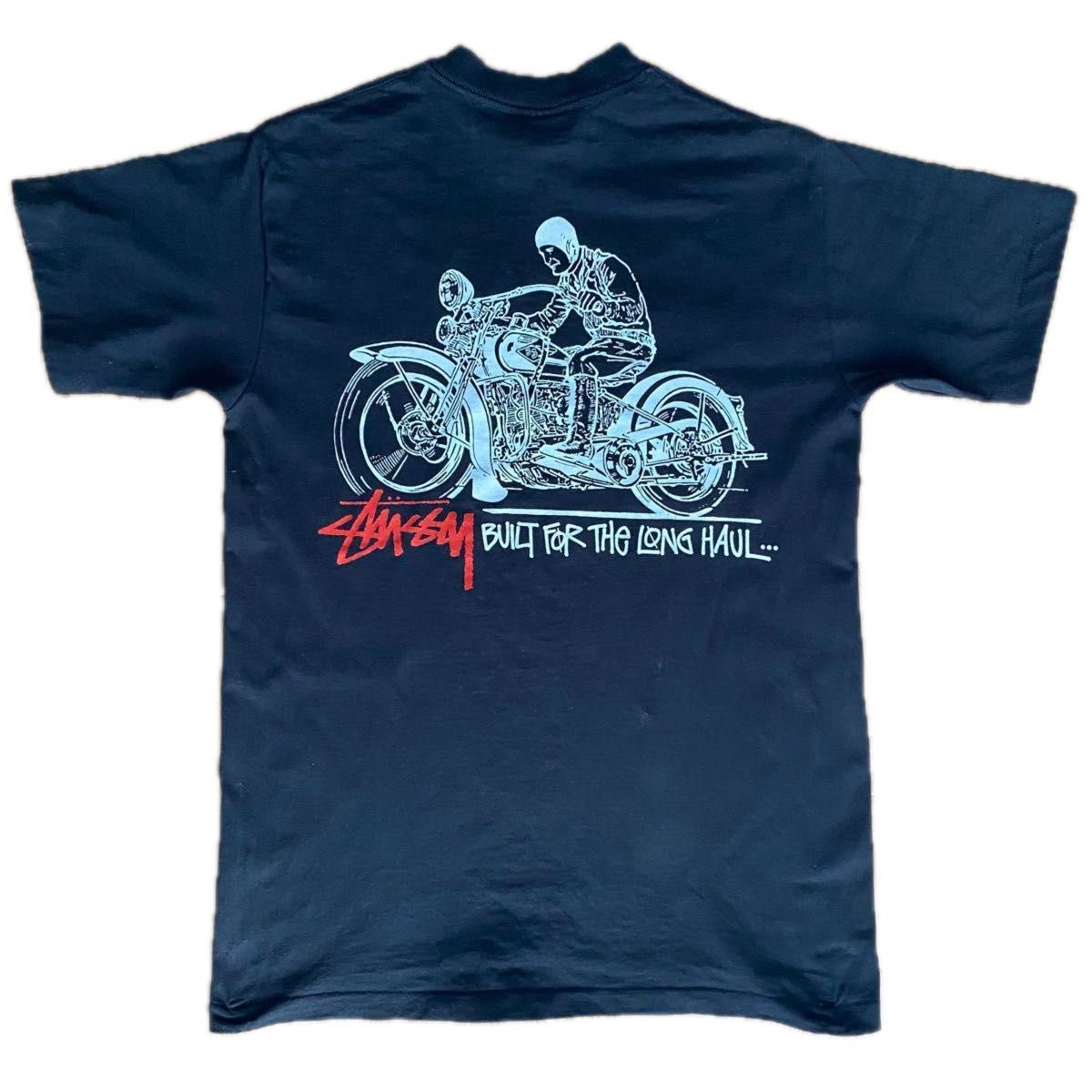 レア 90s 紺タグ USA製 ステューシー ハーレー Tシャツ ブラック レア 90s 紺タグ USA製 ステューシー ハーレー Tシャツ ブラック