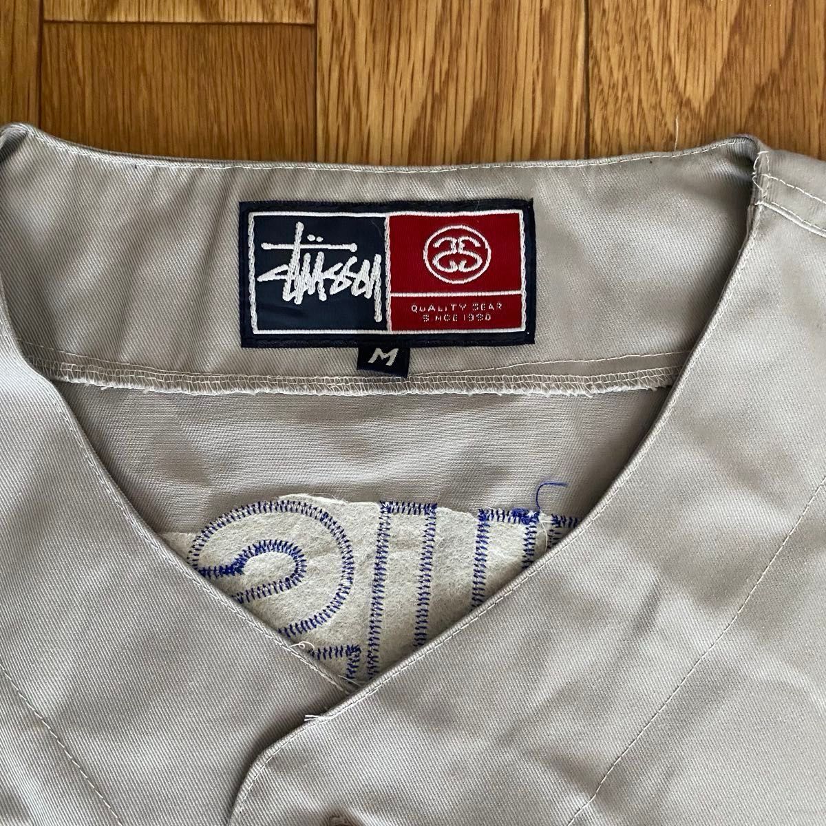 90s OLD STUSSY オールドステューシー ベースボールシャツ big4 90s OLD STUSSY オールドステューシー ベースボールシャツ big4