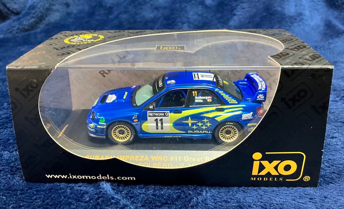 イクソ 1/43 ミニカー スバル インプレッサ WRC #11 Great イクソ 1/43 ミニカー スバル インプレッサ WRC #11 Great
