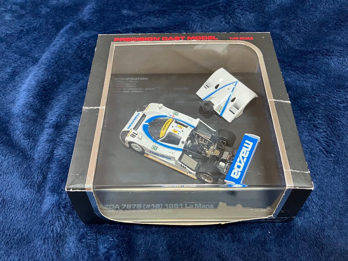 マツダ 787B #18 1991 ル・マン 1/43スケールモデルカー|Yahoo マツダ 787B #18 1991 ル・マン 1/43スケールモデルカー|Yahoo