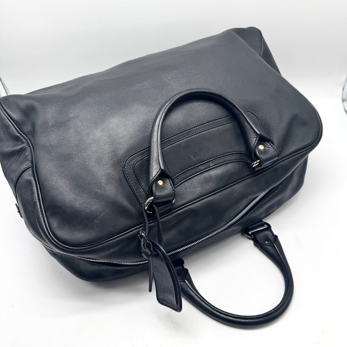 極美品】CELINE セリーヌ トリオンフ ボストンバッグ 極美品】CELINE セリーヌ トリオンフ ボストンバッグ