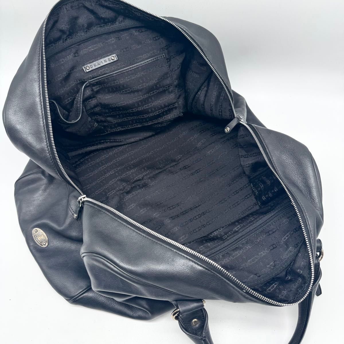 極美品】CELINE セリーヌ トリオンフ ボストンバッグ 極美品】CELINE セリーヌ トリオンフ ボストンバッグ