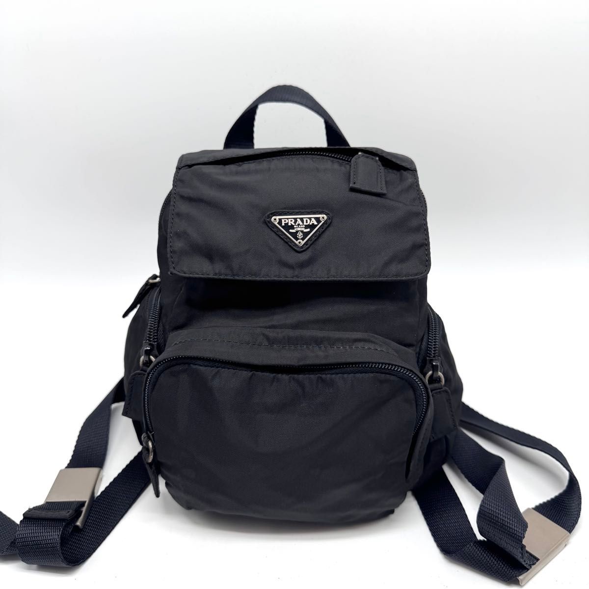 極美品】PRADA プラダ ミニ リュック バッグパック テスート 極美品】PRADA プラダ ミニ リュック バッグパック テスート