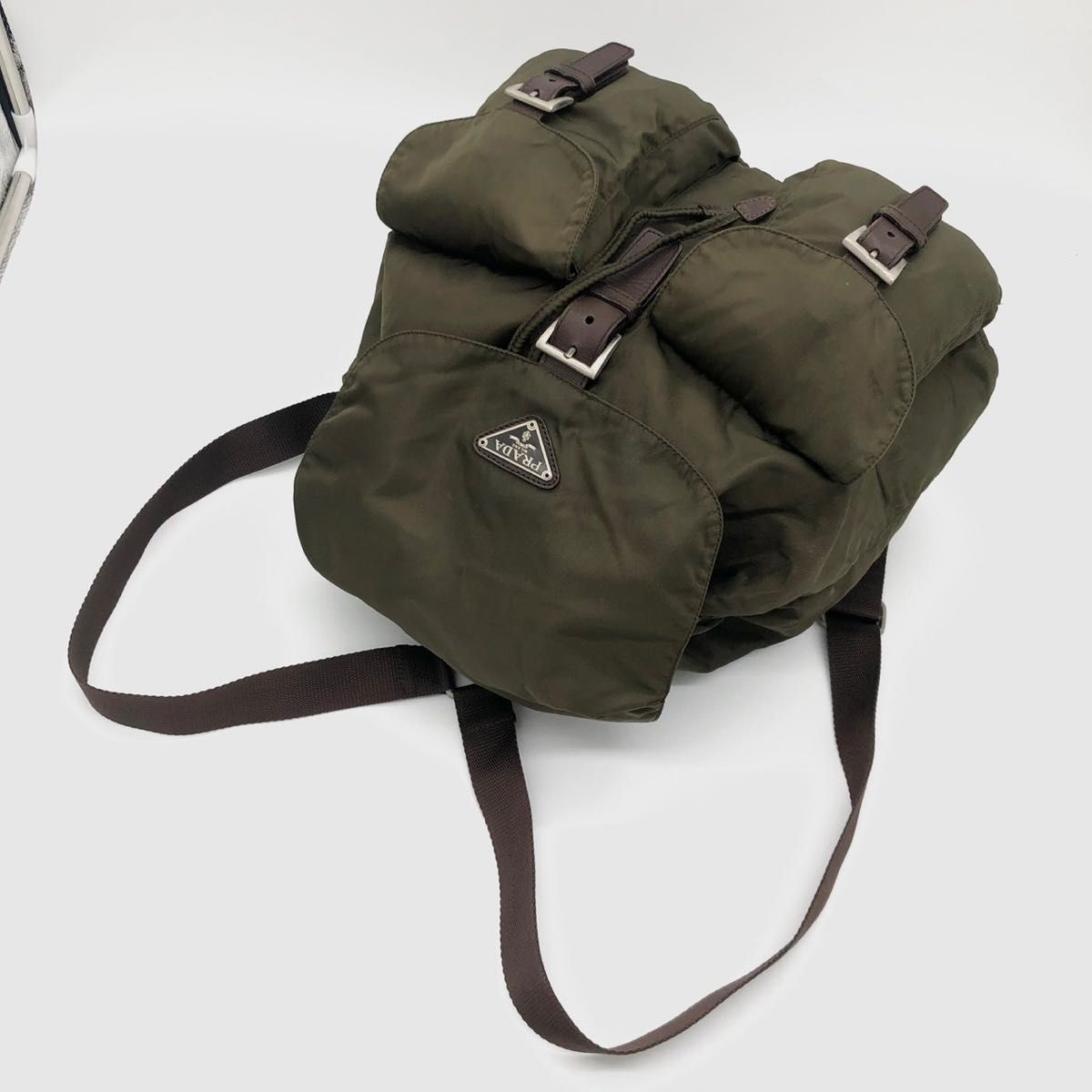 極美品】PRADA プラダ リュック バッグパック テスートナイロン 極美品】PRADA プラダ リュック バッグパック テスートナイロン