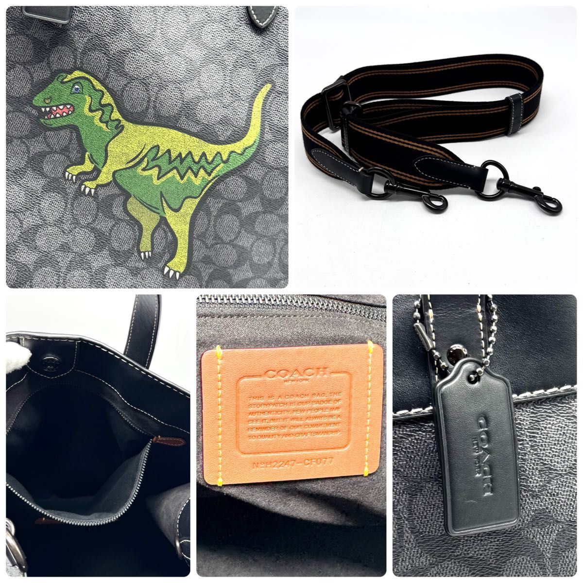 超美品・使用感少ない】COACH コーチ 2way トートバッグ 超美品・使用感少ない】COACH コーチ 2way トートバッグ