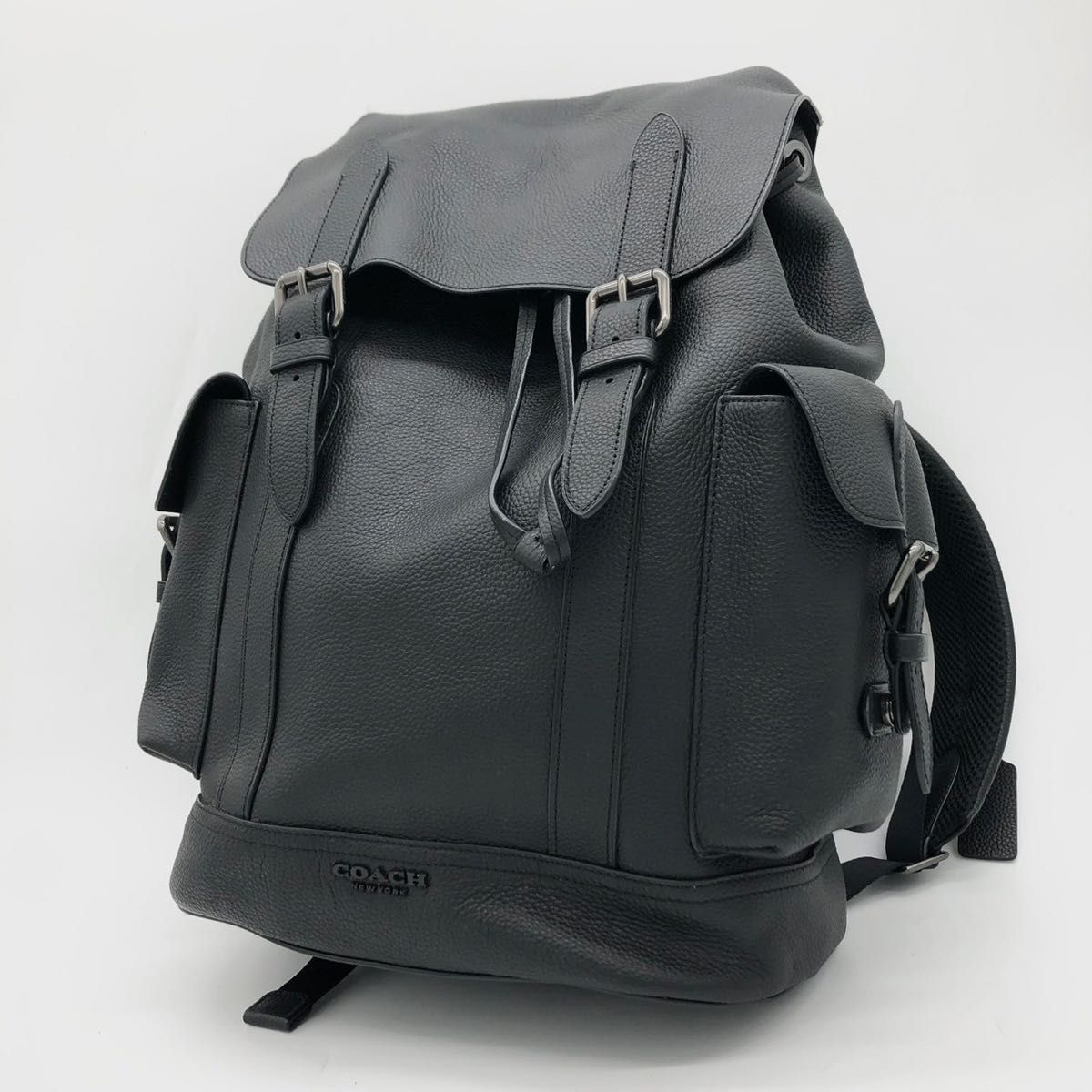 未使用に近い】COACH コーチ ハドソン ビジネス リュック バック 未使用に近い】COACH コーチ ハドソン ビジネス リュック バック