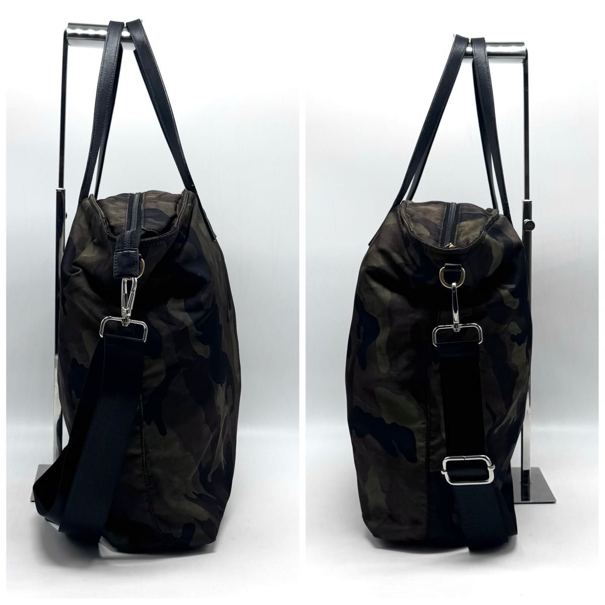 美品】PRADA プラダ 2way トートバッグ ショルダーバッグ 肩掛け 美品】PRADA プラダ 2way トートバッグ ショルダーバッグ 肩掛け