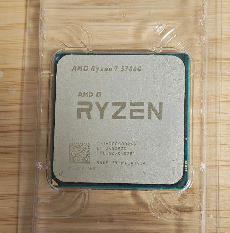 AMD Ryzen 7 5700G 動作確認済|Yahoo!フリマ(旧PayPayフリマ) AMD Ryzen 7 5700G 動作確認済|Yahoo!フリマ(旧PayPayフリマ)