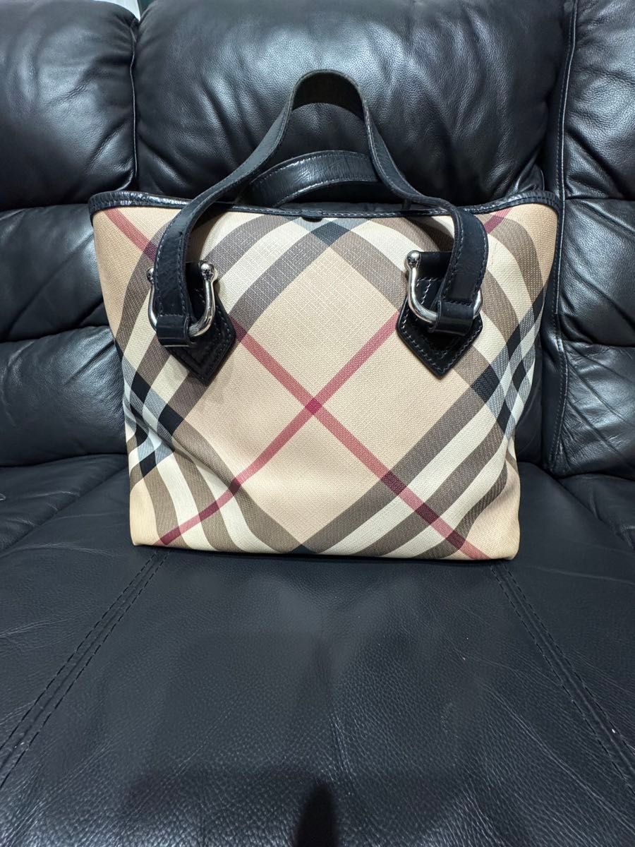 BURBERRY バーバリー ノバチェック柄 トートバッグ|Yahoo BURBERRY バーバリー ノバチェック柄 トートバッグ|Yahoo