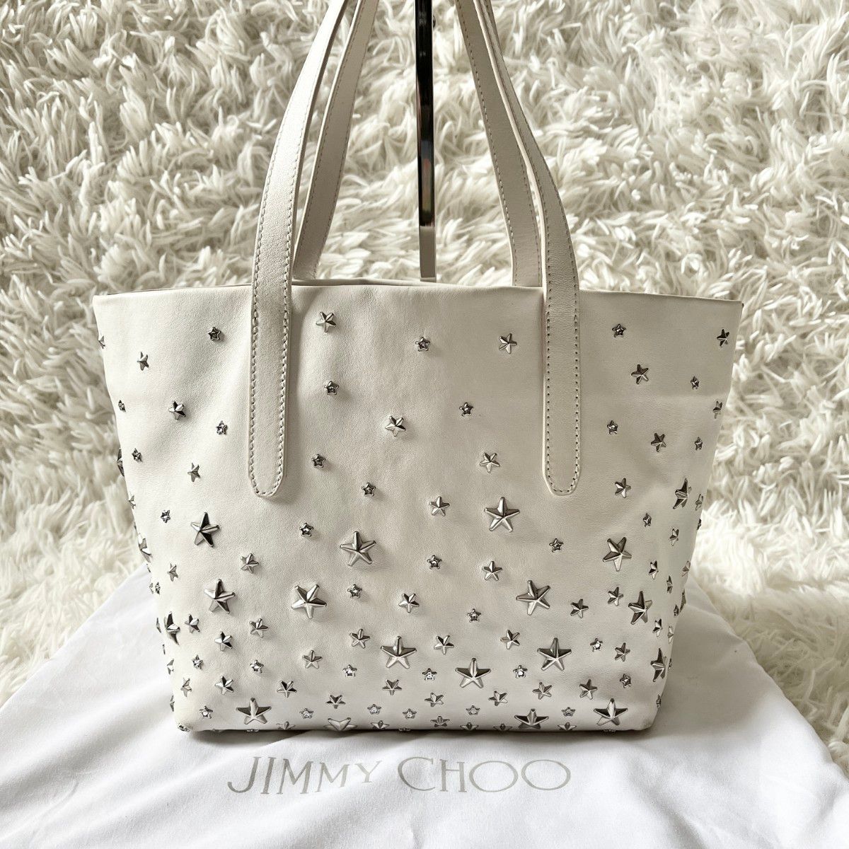 JIMMY CHOO ジミーチュウ ソフィア スタッズ スター トート JIMMY CHOO ジミーチュウ ソフィア スタッズ スター トート
