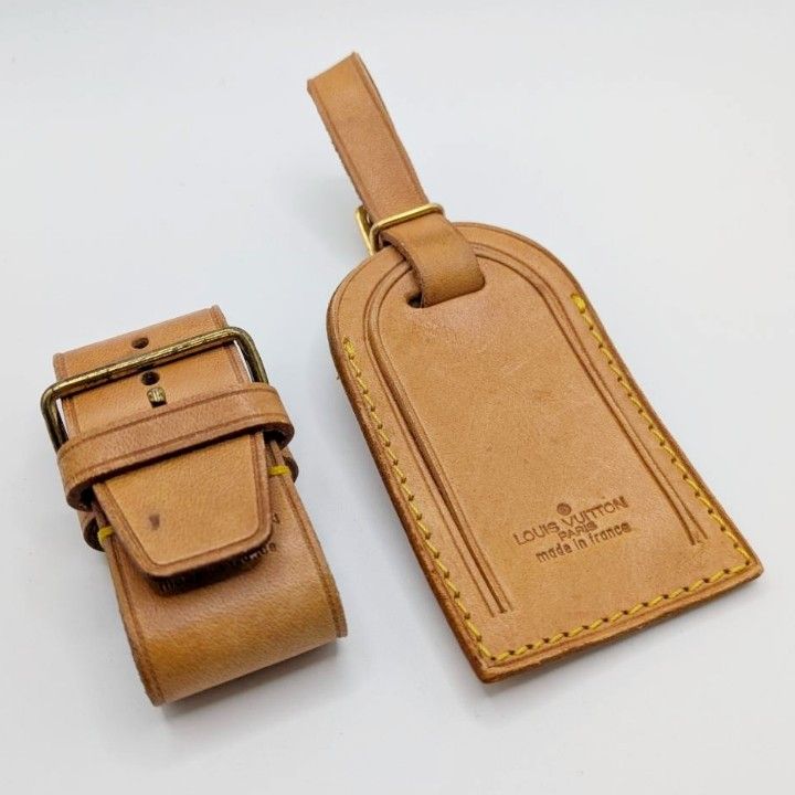 ルイヴィトン ネームタグ ポワニエ Louis Vuitton ヌメ革 バッグ ルイヴィトン ネームタグ ポワニエ Louis Vuitton ヌメ革 バッグ