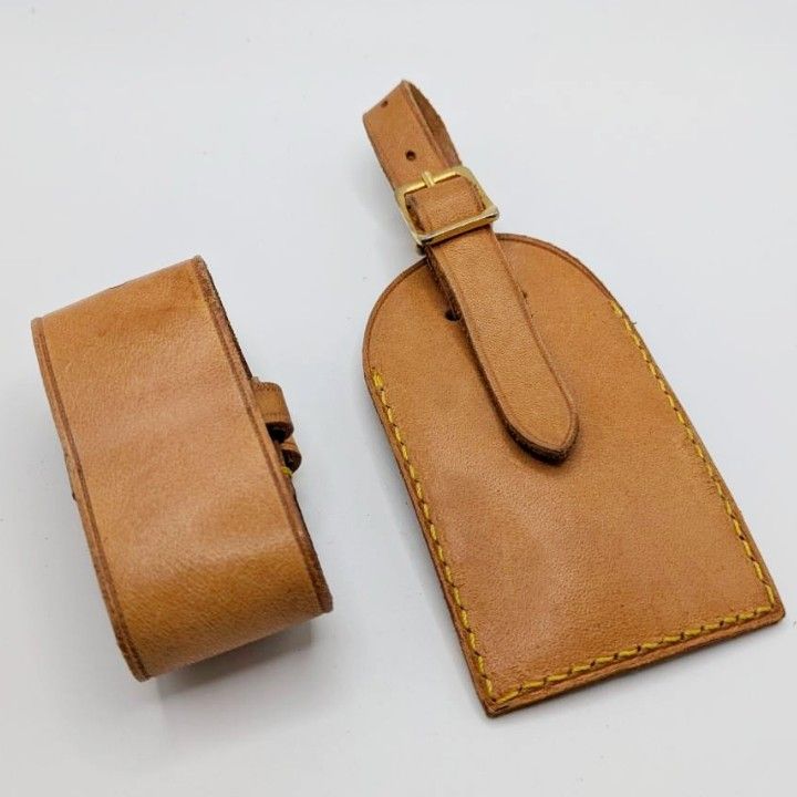 ルイヴィトン ネームタグ ポワニエ Louis Vuitton ヌメ革 バッグ ルイヴィトン ネームタグ ポワニエ Louis Vuitton ヌメ革 バッグ