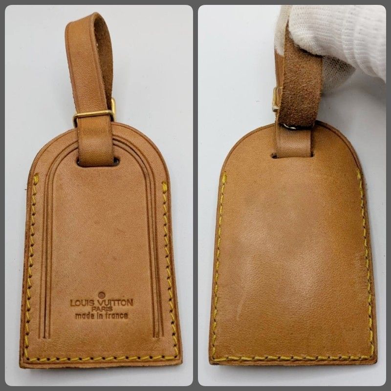 ルイヴィトン ネームタグ ポワニエ Louis Vuitton ヌメ革 バッグ ルイヴィトン ネームタグ ポワニエ Louis Vuitton ヌメ革 バッグ