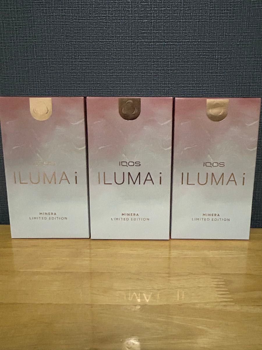 IQOS ILUMA MINERA LIMITED EDITION アイコス イルマ i ミネラ IQOS ILUMA MINERA LIMITED EDITION アイコス イルマ i ミネラ