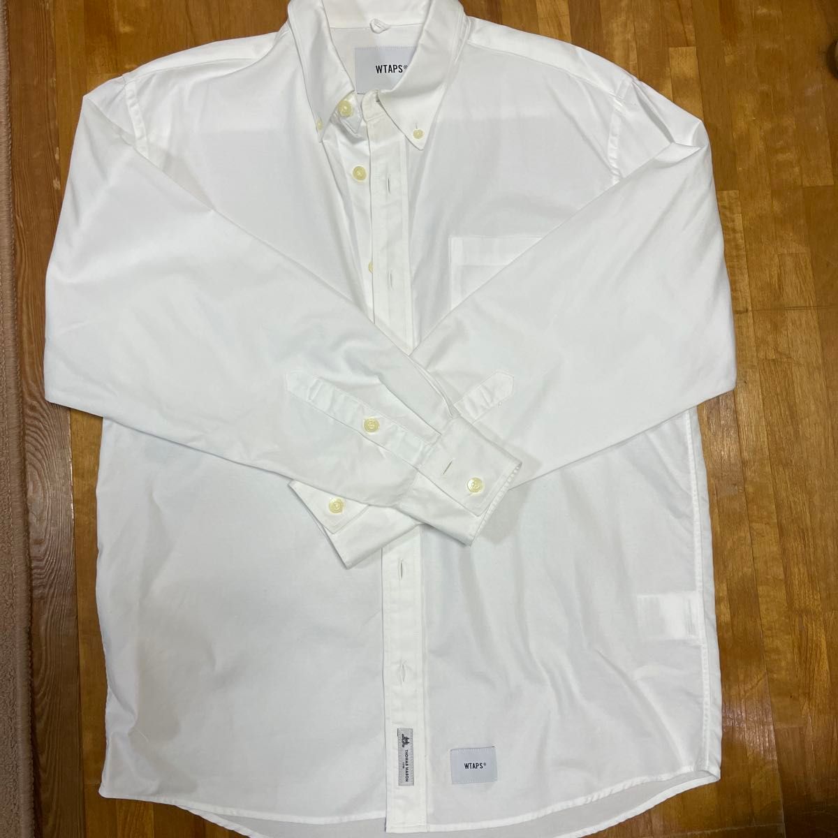 WTAPS BUDS LS SHIRT ホワイト 02(M) Thomas mason|Yahoo WTAPS BUDS LS SHIRT ホワイト 02(M) Thomas mason|Yahoo