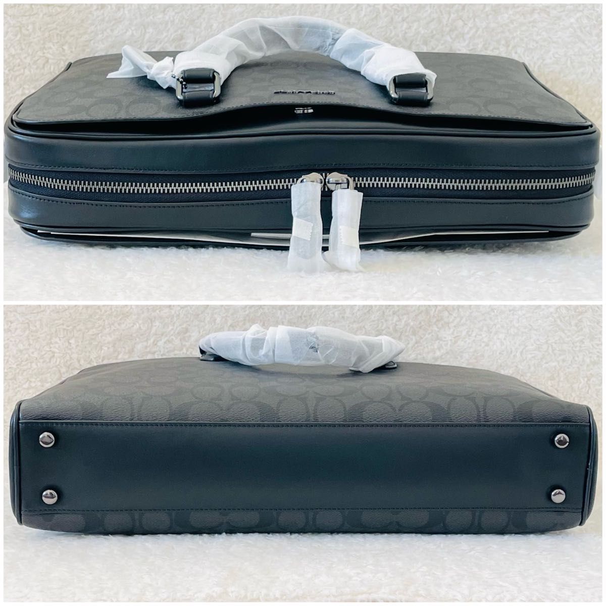 未使用】COACH ビジネスバッグ ブリーフケース 2way ショルダー 未使用】COACH ビジネスバッグ ブリーフケース 2way ショルダー