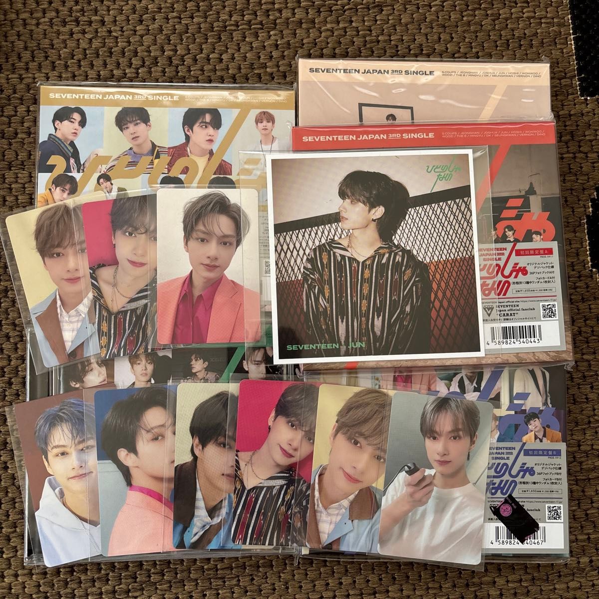 SEVENTEEN ひとりじゃない JUN コンプリート トレカ アルバム SEVENTEEN ひとりじゃない JUN コンプリート トレカ アルバム