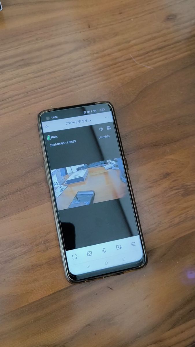 防犯対策 スマホ対応 ワイヤレス スマートドアホン ワイヤレスインターホン