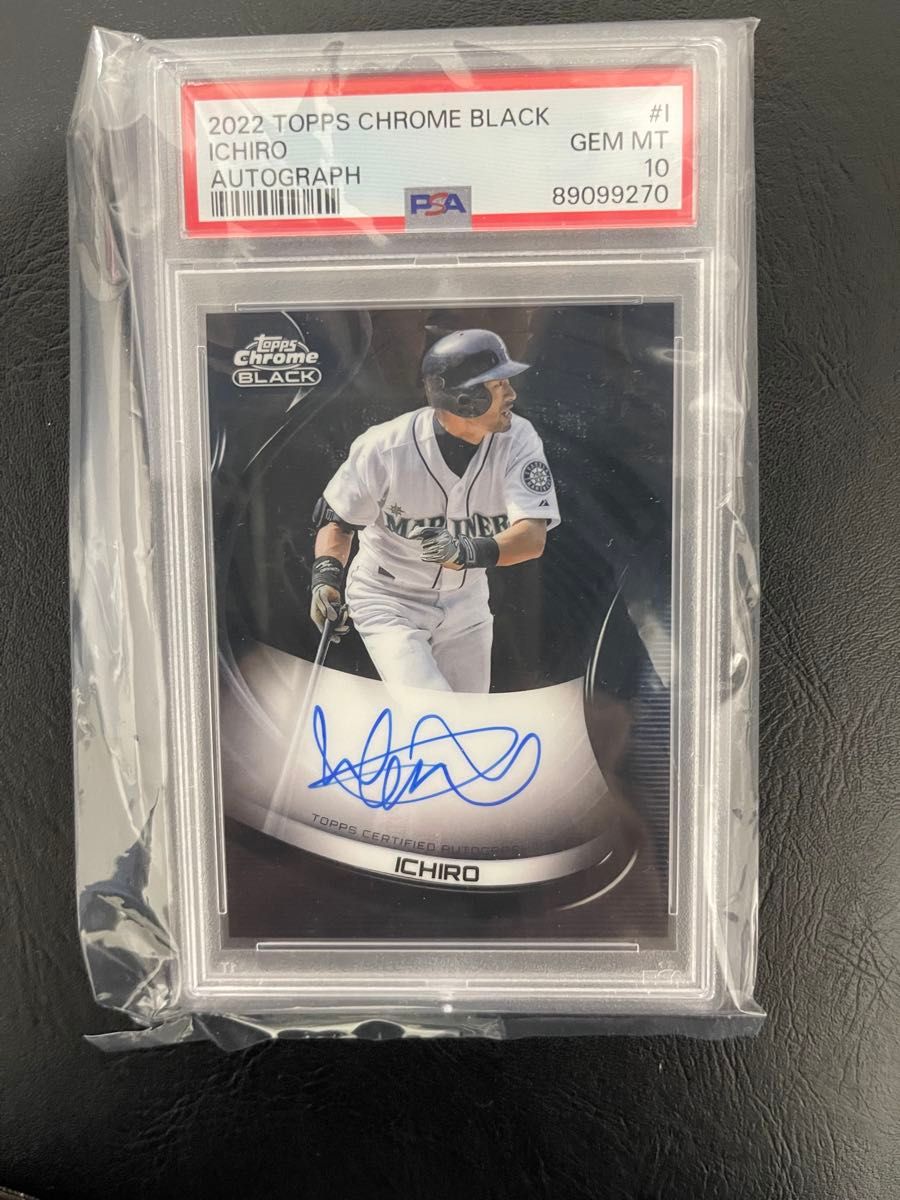 Topps PSA10 MLB イチロー ICHIRO chrome black AUTOGRAPH Topps PSA10 MLB イチロー ICHIRO chrome black AUTOGRAPH