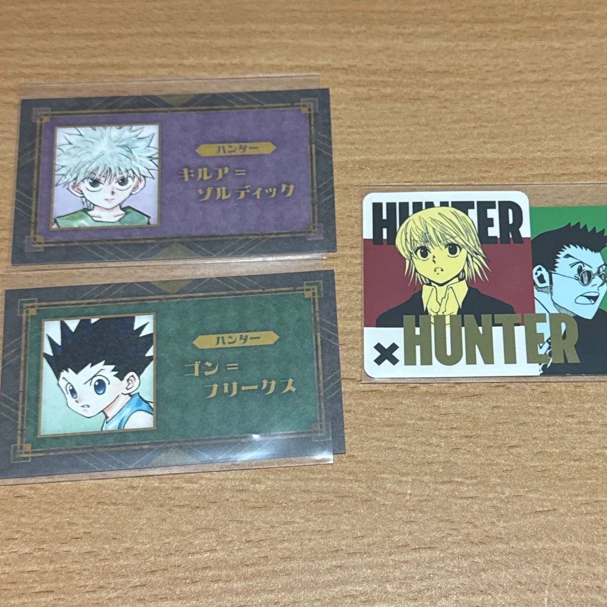 ハンターハンター 名刺カードコレクション ステッカー ハンターハンター 名刺カードコレクション ステッカー