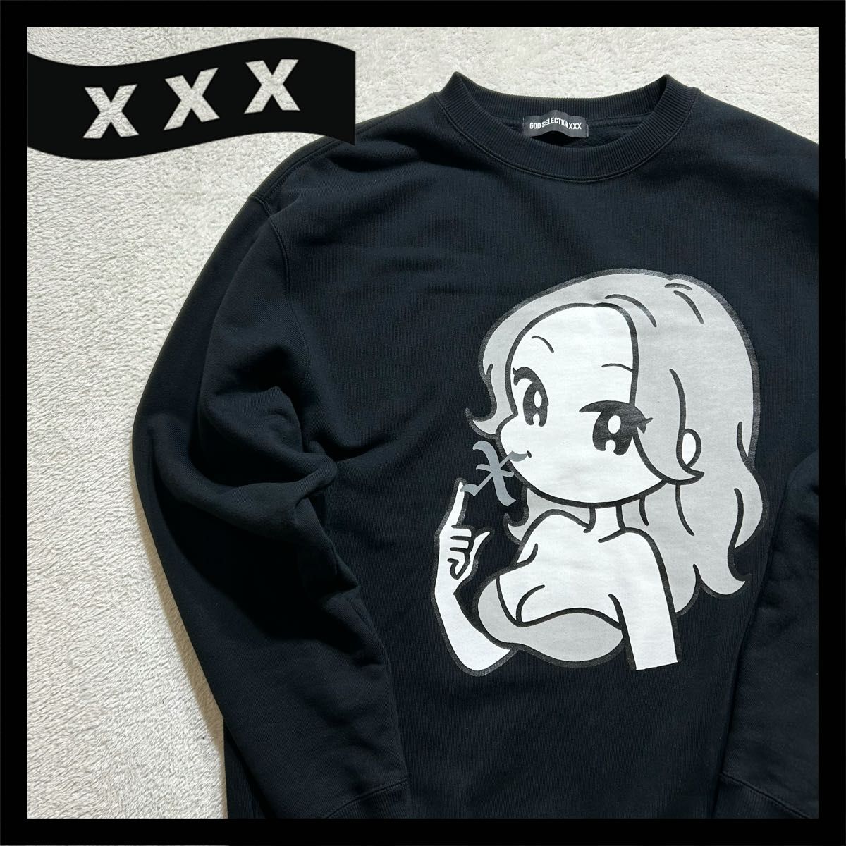 conix×GOD SELECTION XXX】 コラボ スウェット L トレーナー conix×GOD SELECTION XXX】 コラボ スウェット L トレーナー