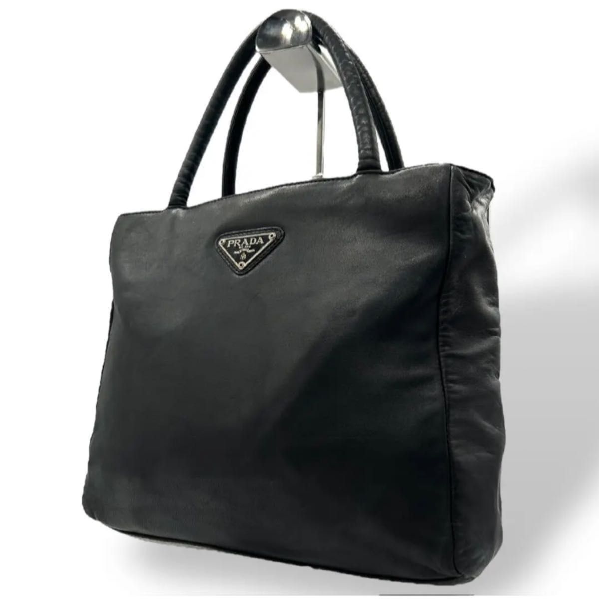 良品 1607 PRADA プラダ ハンドバッグ ミニハンドバッグ 三角 良品 1607 PRADA プラダ ハンドバッグ ミニハンドバッグ 三角