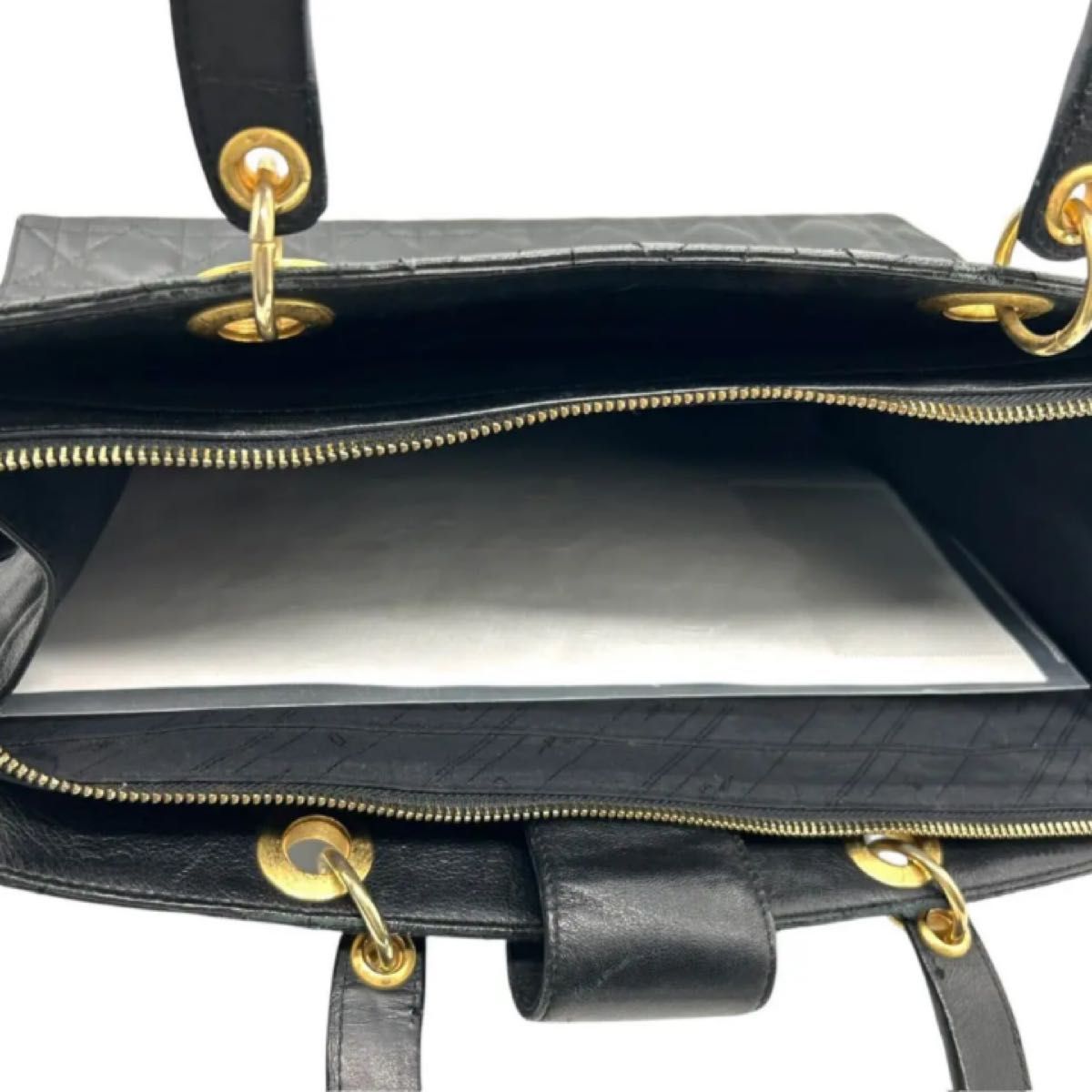 良品 1625 本革 ハンドバッグ キルティング ゴールド金具 良品 1625 本革 ハンドバッグ キルティング ゴールド金具