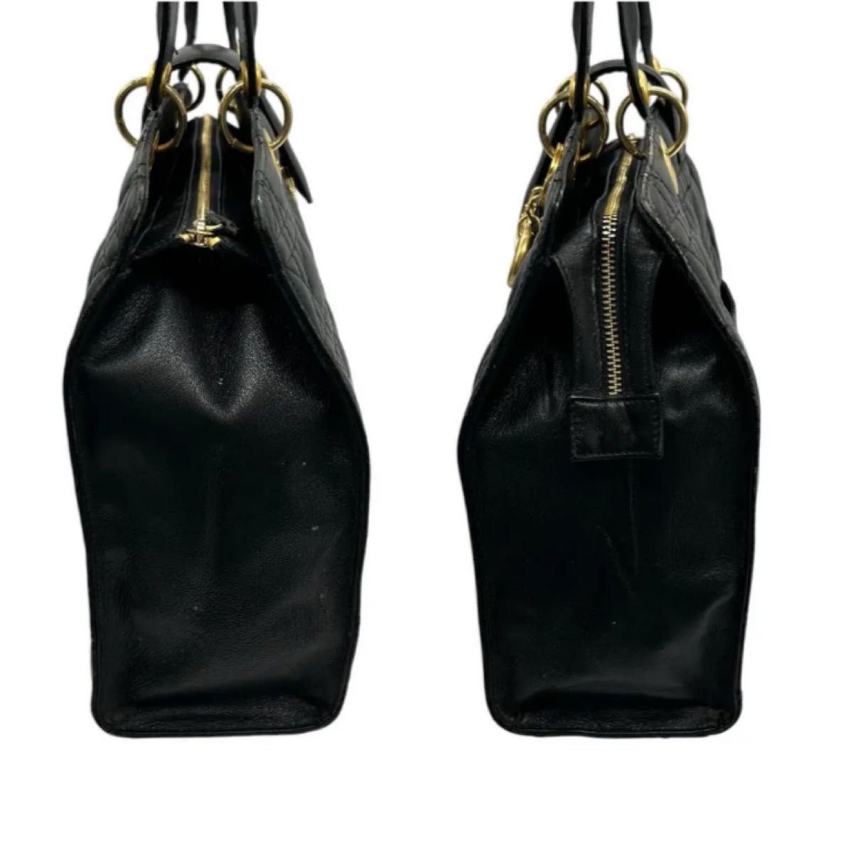 良品 1625 本革 ハンドバッグ キルティング ゴールド金具 良品 1625 本革 ハンドバッグ キルティング ゴールド金具