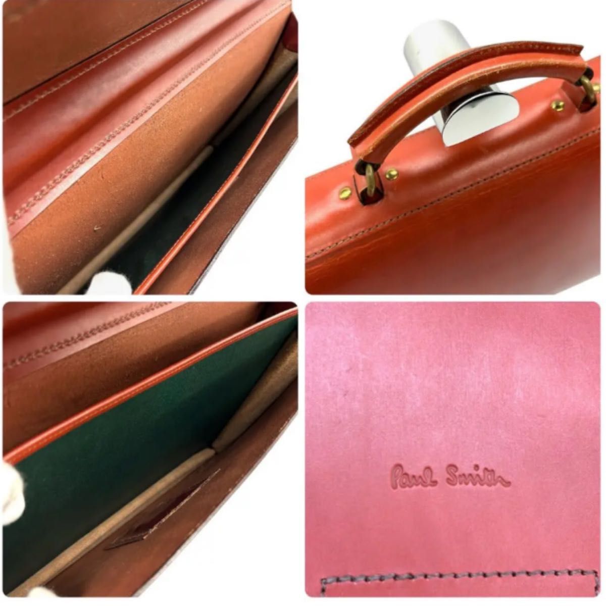 希少 PaulSmith ポールスミス ビジネスバッグ ブリーフケース 希少 PaulSmith ポールスミス ビジネスバッグ ブリーフケース