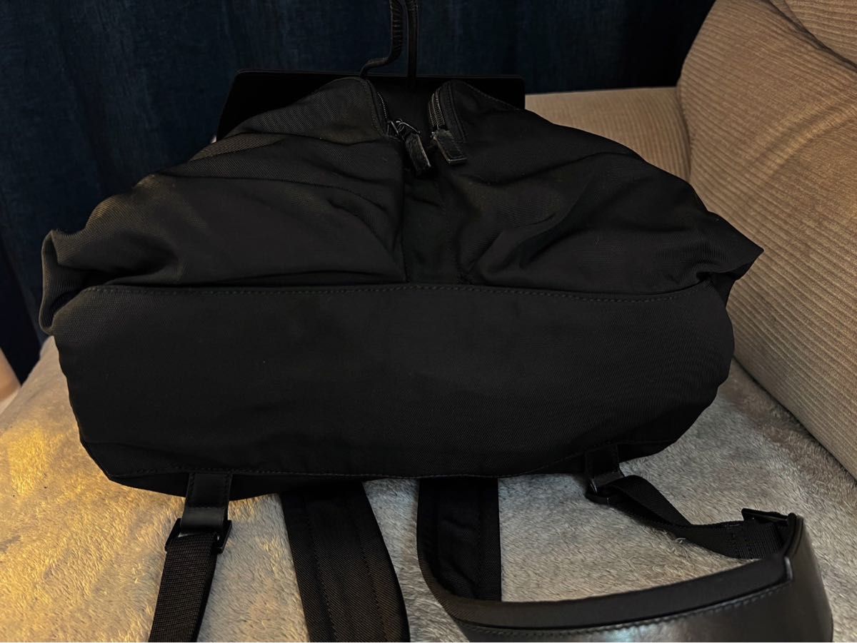 正規品 グッチ リュックサック 巾着 バッグ レザー×キャンバス 正規品 グッチ リュックサック 巾着 バッグ レザー×キャンバス