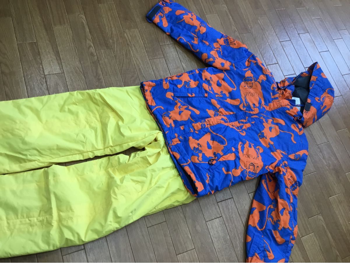 キッズ スキーウェア 上下セット 青 オレンジ 猿|Yahoo!フリマ キッズ スキーウェア 上下セット 青 オレンジ 猿|Yahoo!フリマ